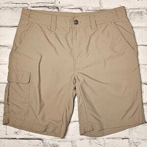 Columbia Men's Omni-Shield Cargo Khaki Shorts